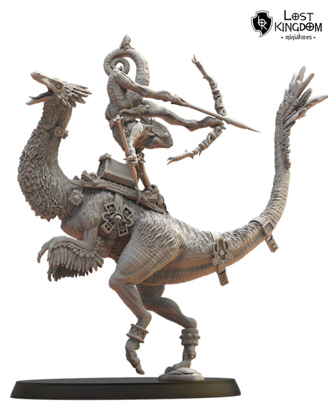 Saurian Ancients (Cuetzpal) - Chameleon Heroine  By  Lost Kingdom Miniatures