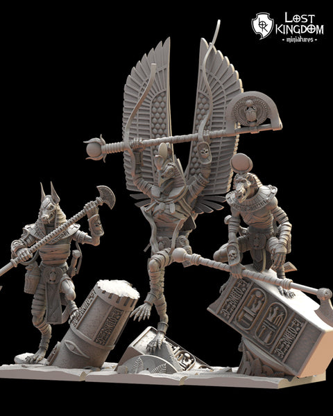 Undying Dynasties - Canopic Guard  by Kingdom Miniatures