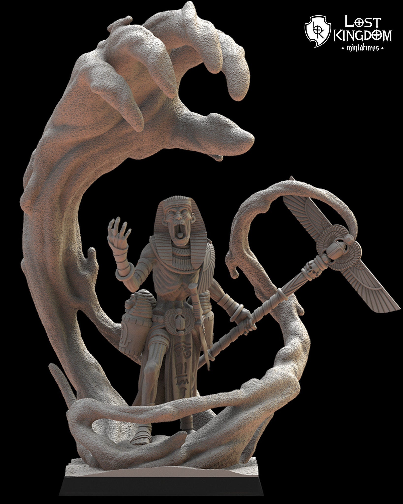 Undying Dynasties - Canopic Sorceror by Lost Kingdom Miniatures