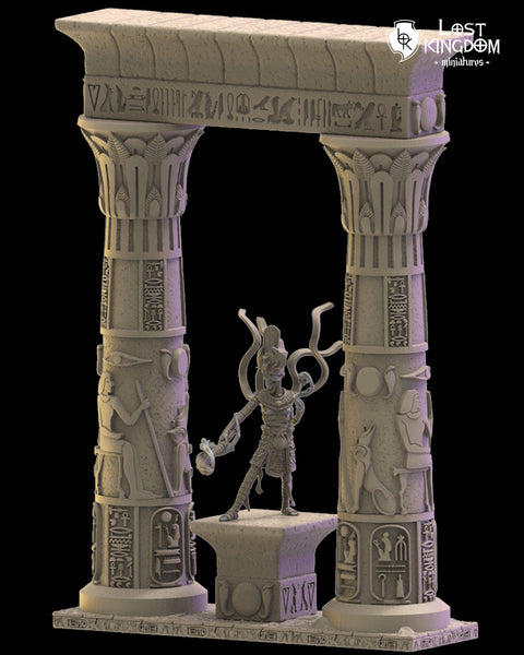 Undying Dynasties - Keket, Necrosorceress by Lost Kingdom Miniatures
