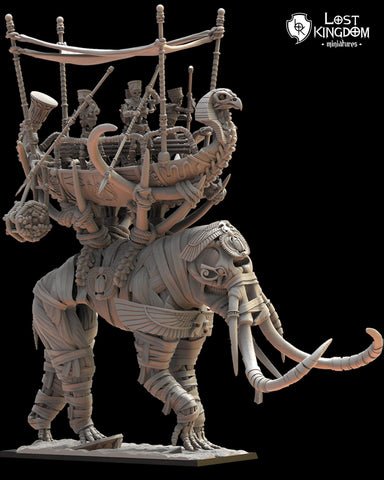 Undying Dynasties - War Elephant by Lost Kingdom Miniatures