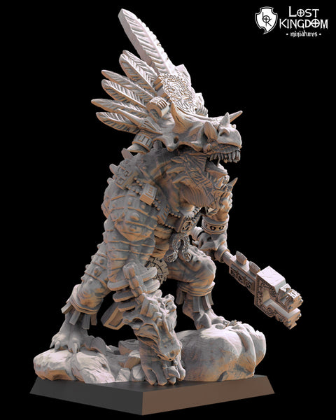 Saurian Ancients (Cuetzpal) -Tlaloc the Osprey By  Lost Kingdom Miniatures