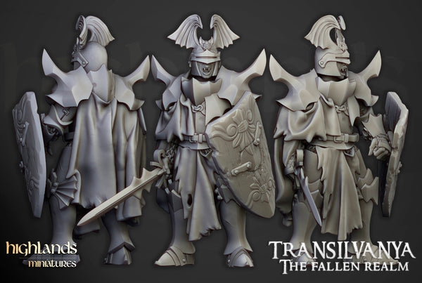 Transilvanya the Fallen Realm - Vampire Neophytes by Highlands Miniatures