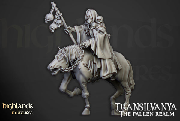 Transilvanya the Fallen Realm - Necromancer by Highlands Miniatures