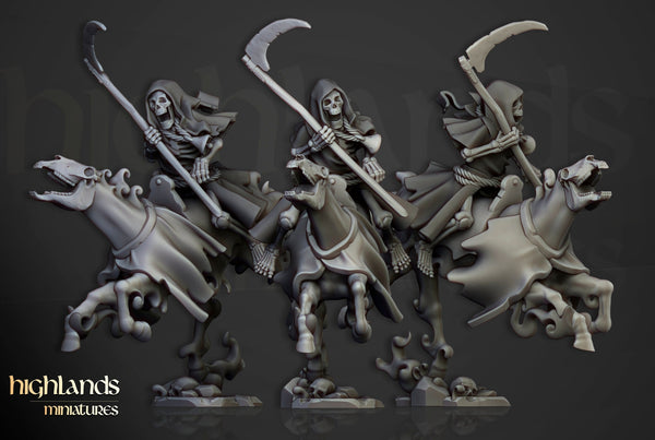 Spectres of Transilvanya  - Spectral Cavalry unit  by Highlands Miniatures
