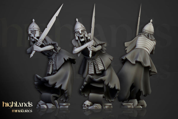 Spectres of Transilvanya - Wraith Unit by Highlands Miniatures