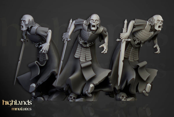 Spectres of Transilvanya - Wraith Unit by Highlands Miniatures