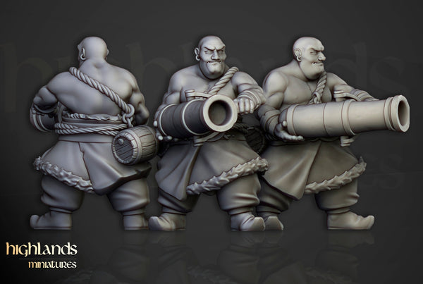 Khazarian Gunners Unit by Highlands Miniatures