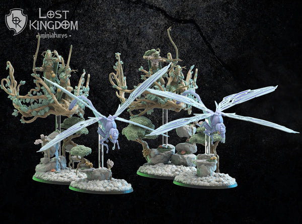 Mori Elves Tonbo Chariots By Lost Kingdoms