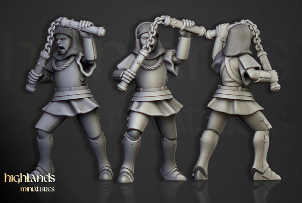Sisters of Saint Helena - Young Sisters Unit by Highlands Miniatures