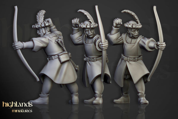 Sunland Empire - Imperial Bowmen Unit by Highlands Miniatures