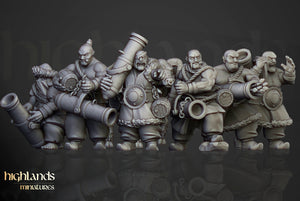 Khazarian Gunners Unit by Highlands Miniatures