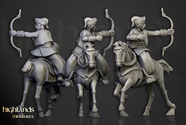 Cossack Light Cavalry Unit  by Highlands Miniatures
