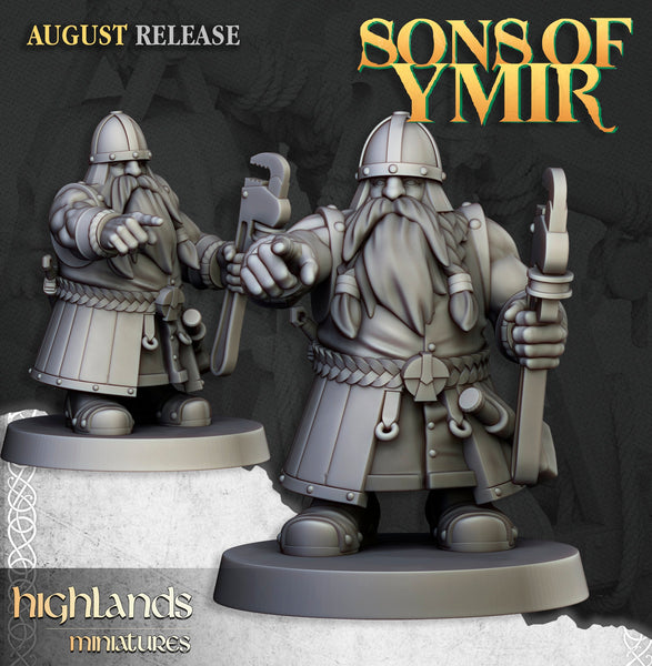 Sons of Ymir - Dwarven Catapult Unit by Highlands Miniatures