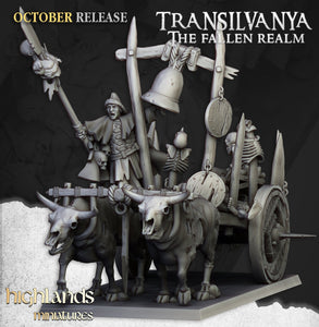 Spectres of Transilvanya - Corpse Cart  Highlands Miniatures