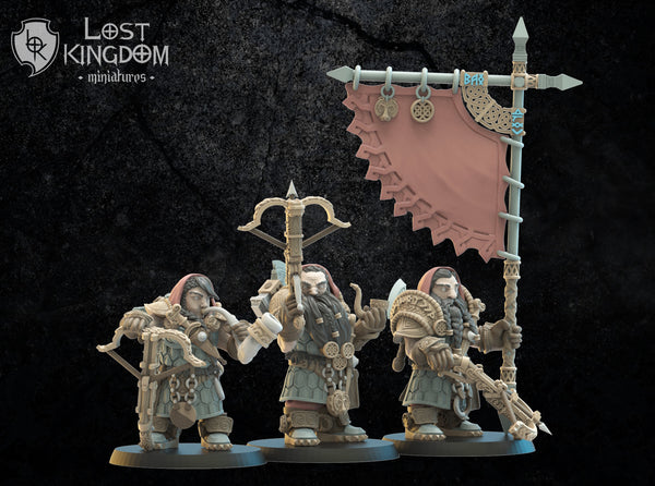 Dwarves of Niavellir - Armbrøst Guard By  Lost Kingdom Miniatures