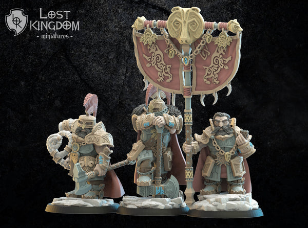 Dwarves of Niavellir - Magyabor Guard By  Lost Kingdom Miniatures