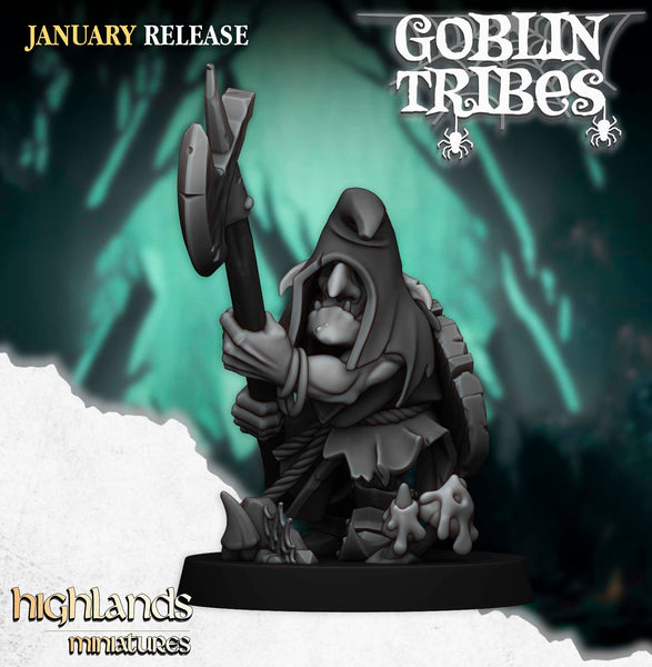 Swamp Goblin with Pikes Unit by Highlands Miniatures