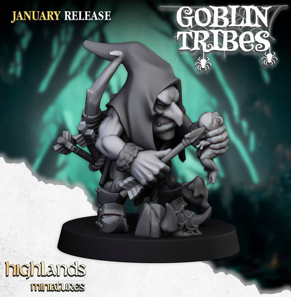 Swamp Goblin with Bows Unit by Highlands Miniatures