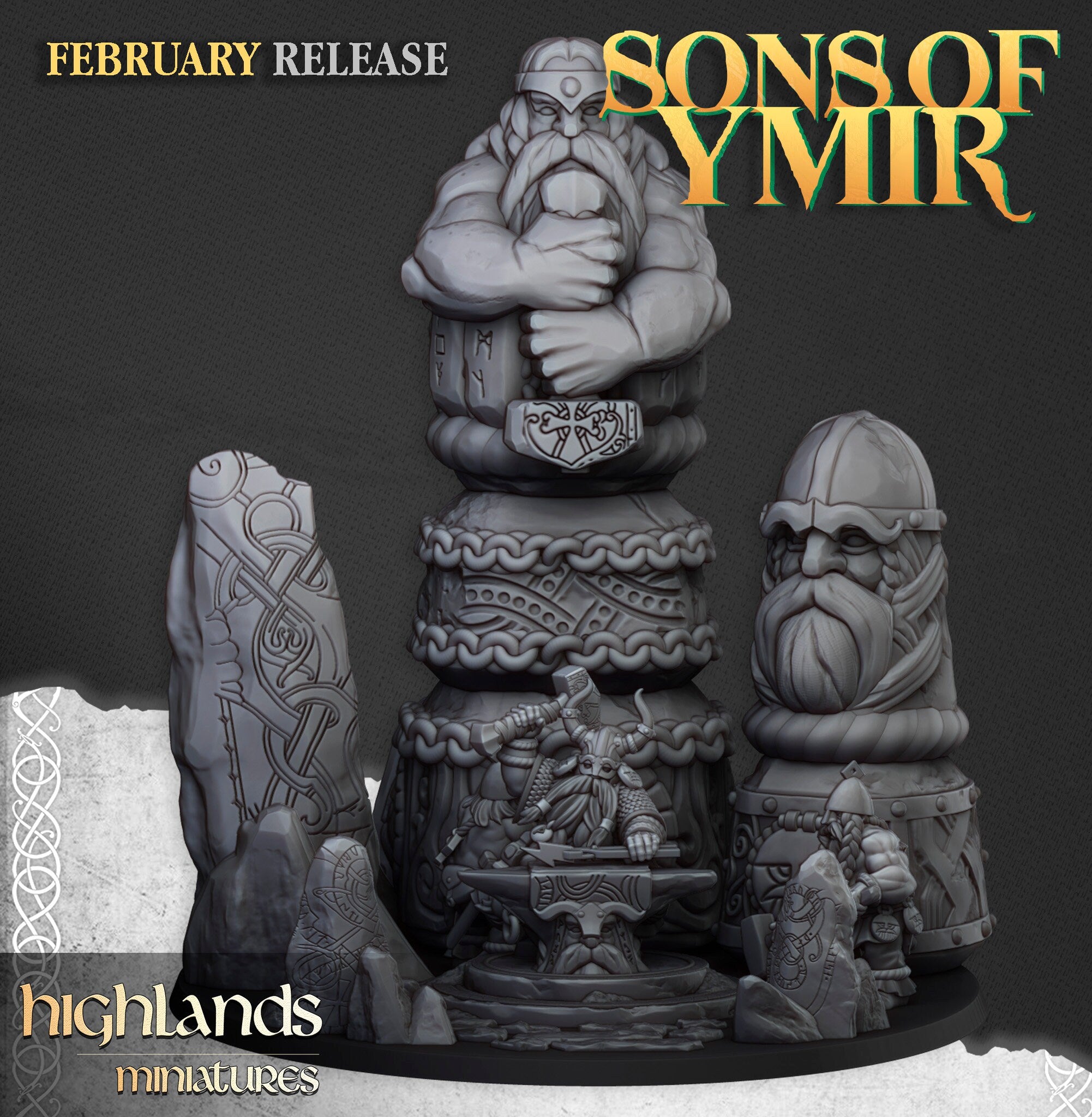 Sons of Ymir - Ancient Forge by Highlands Miniatures