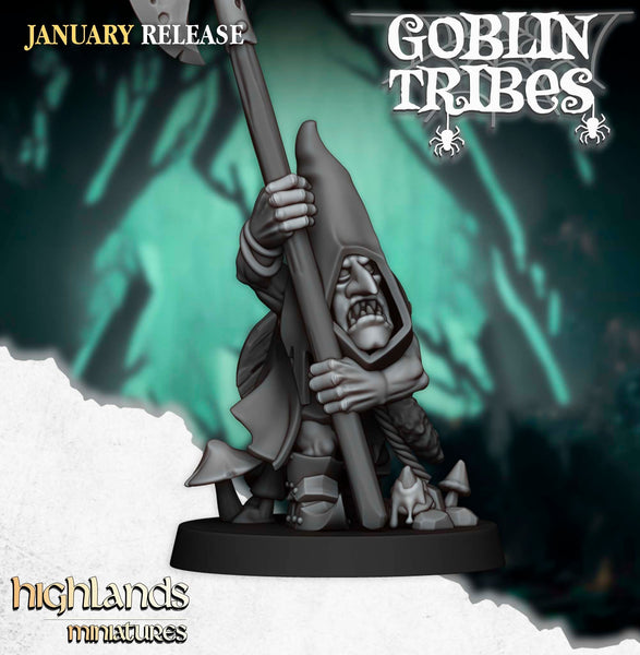 Swamp Goblin with Pikes Unit by Highlands Miniatures