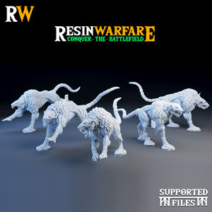 Unchained Ones - Hound Rats by Resin Warfare