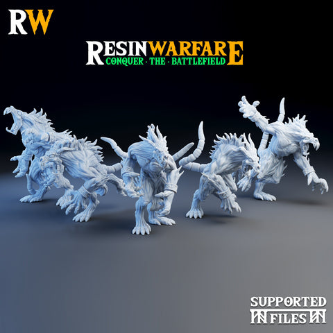 Thirteen Tails - Lesser Demon Rats by Resin Warfare