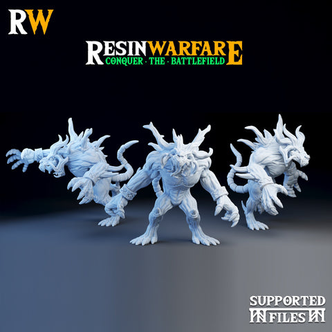 Thirteen Tails - Demon Rat Brutes  by Resin Warfare