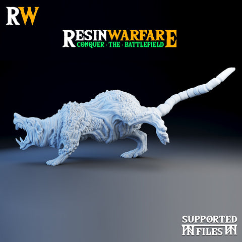 Unholy Brotherhood - Gigantic Pox Rat by Resin Warfare