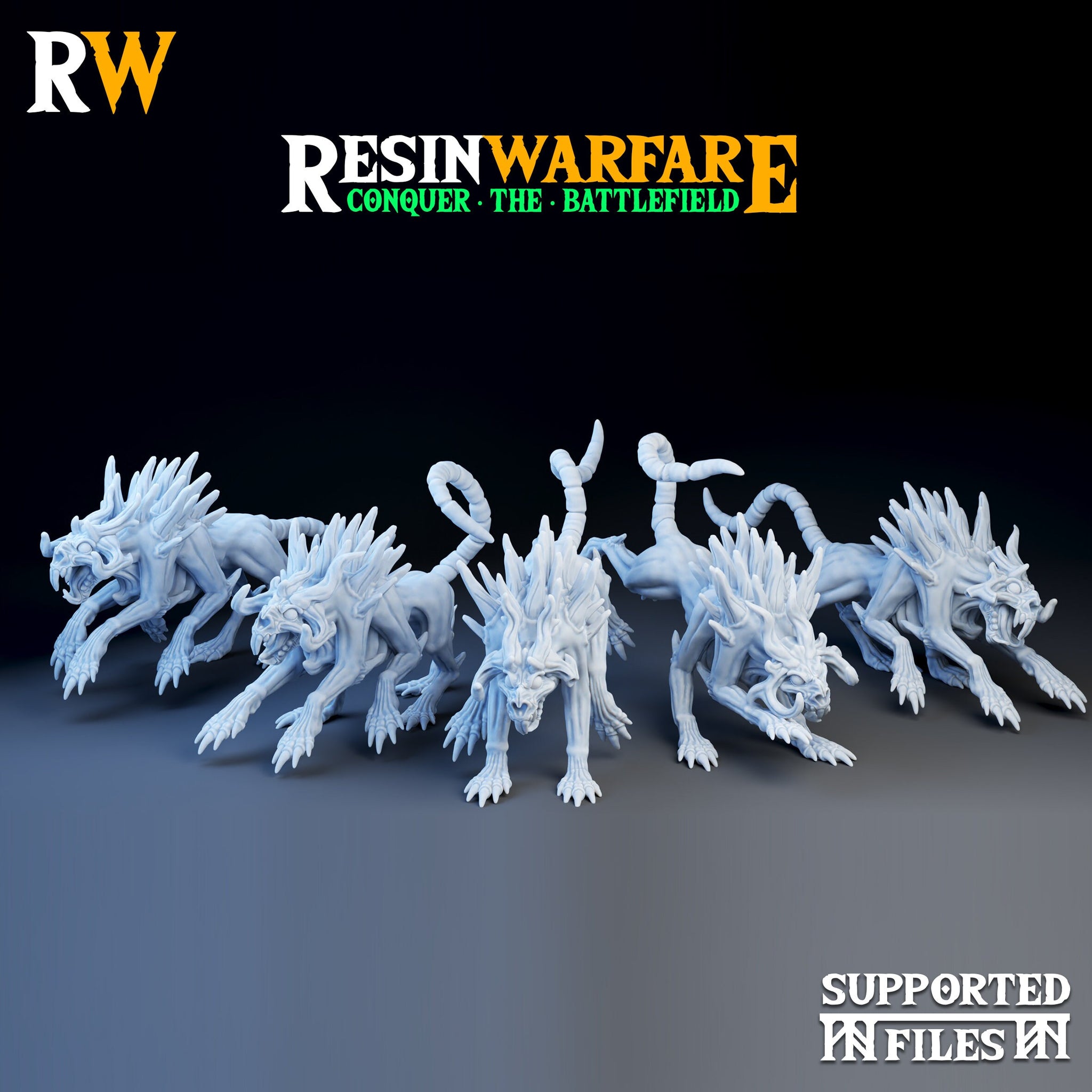 Unchained Ones - Hellhound Rats by Resin Warfare
