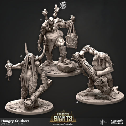 Hungry Crushers by Cast N Play (Kragger's Giants Horde)
