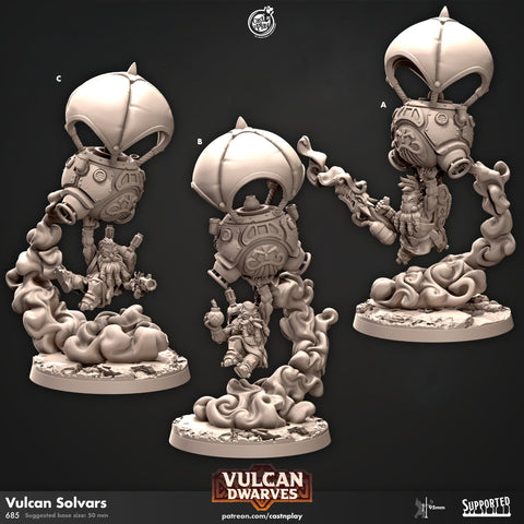 Vulcan Solvars by Cast N Play (Vulcan Dwarves)