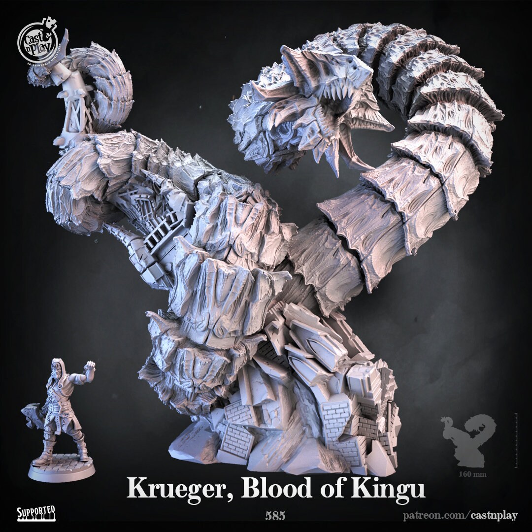 Krueger, blood of Kingu by Cast N Play