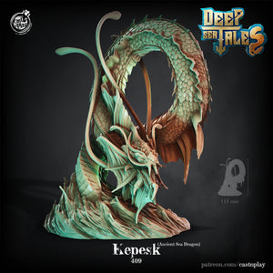 Kepesk the Ancient Sea dragon by Cast N Play (Deep Sea tales)