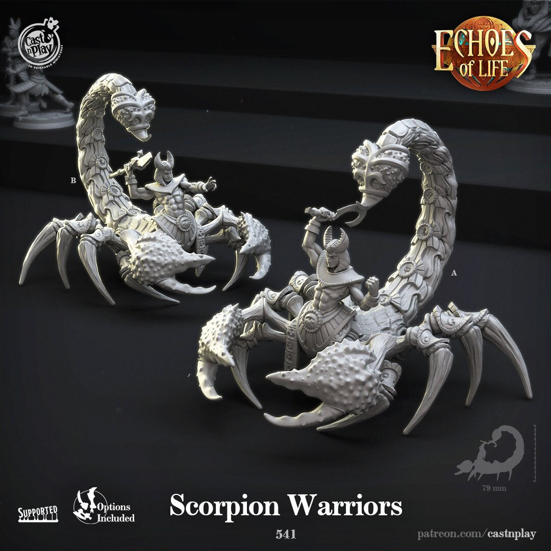 Scorpion Warriors by Cast N Play (Echoes of Life)