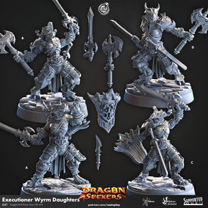 Executioner Wyrm Daughters by Cast N Play (Dragon Seekers)