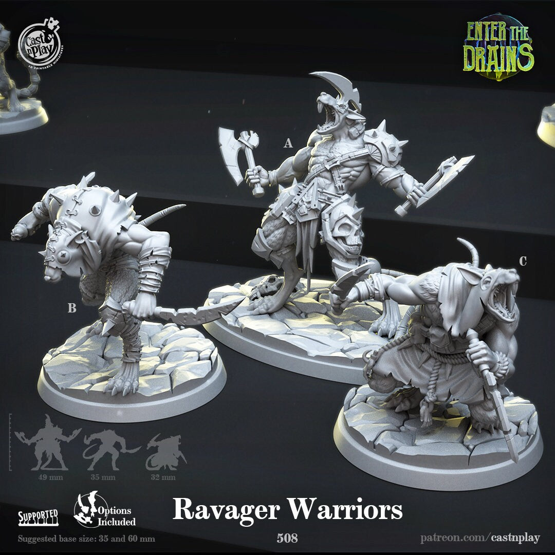 Ravager Warriors by Cast N Play (Enter the Drains)