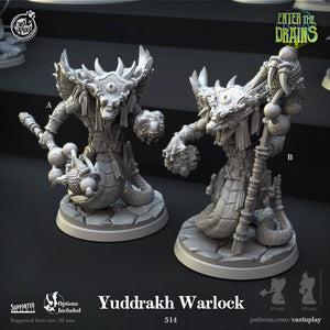 Yuddrakh Warlock by Cast N Play (Enter the Drains)