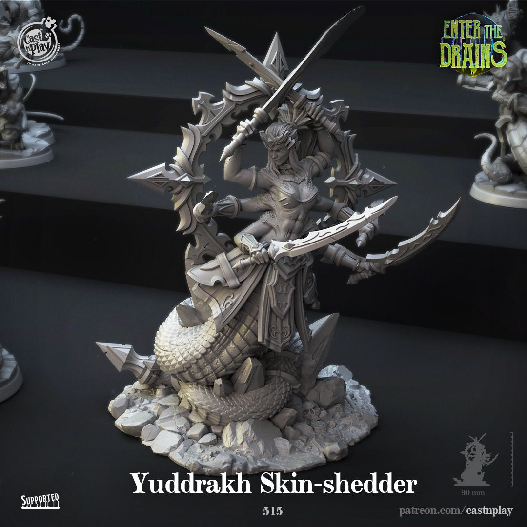 Yuddrakh Skin Shedder  by Cast N Play (Enter the Drains)