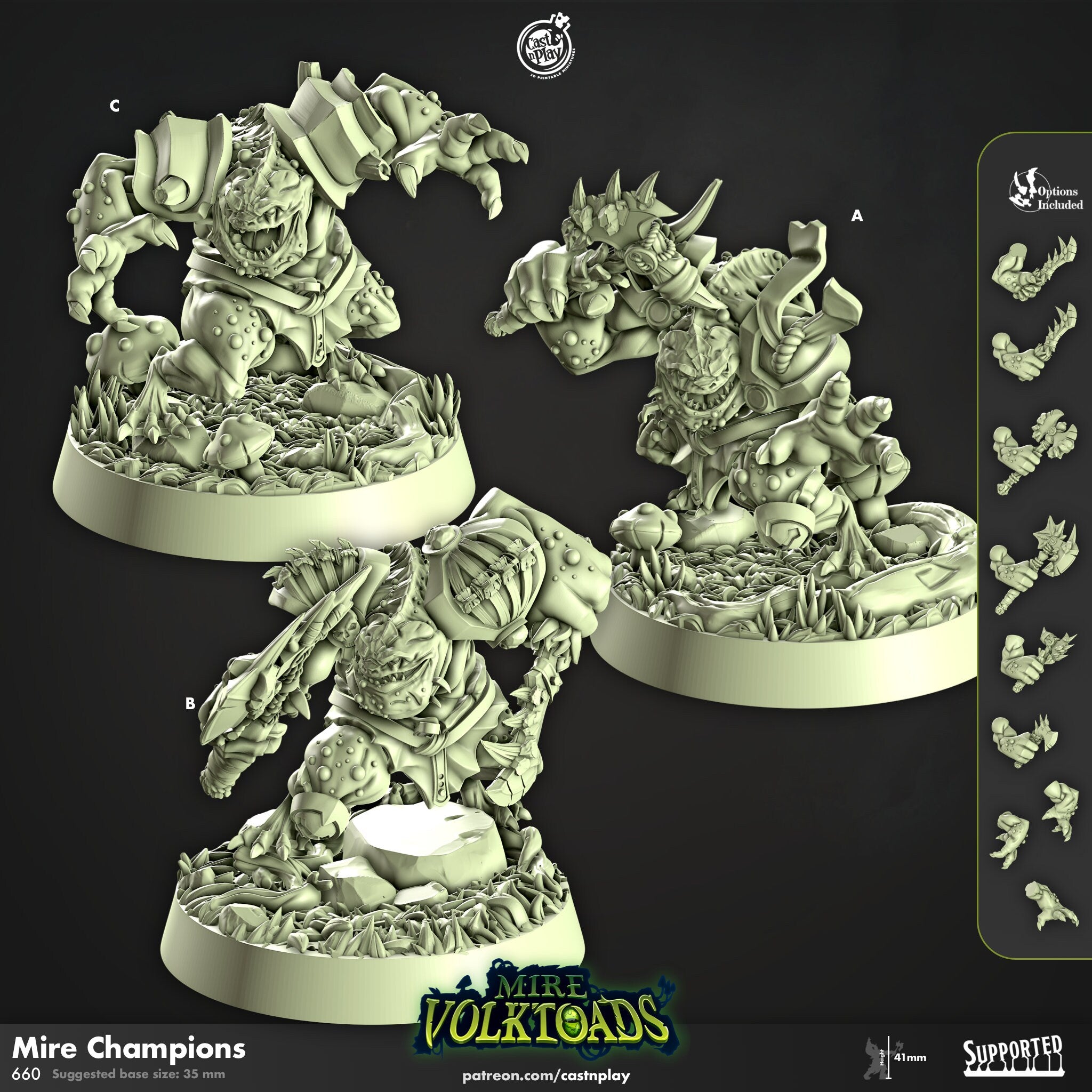 Mire Champions by Cast N Play (Mire volktoads)