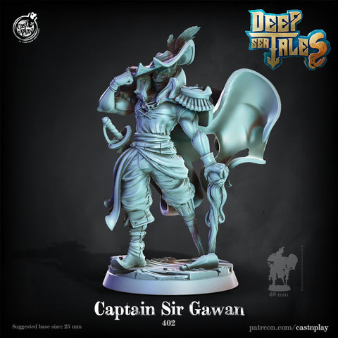 Captain Sir Gawan by Cast N Play (Deep Sea tales)