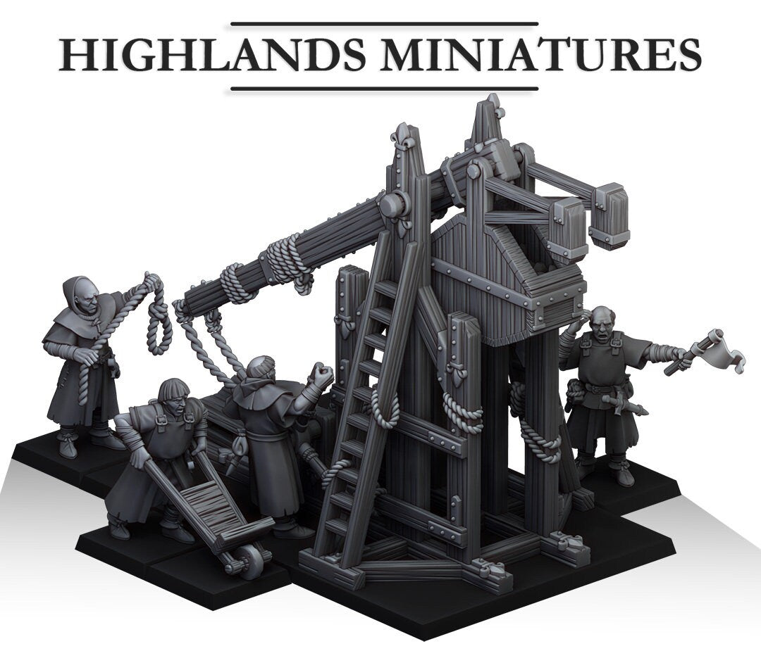 Gallia Trebuchet  by Highlands Miniatures