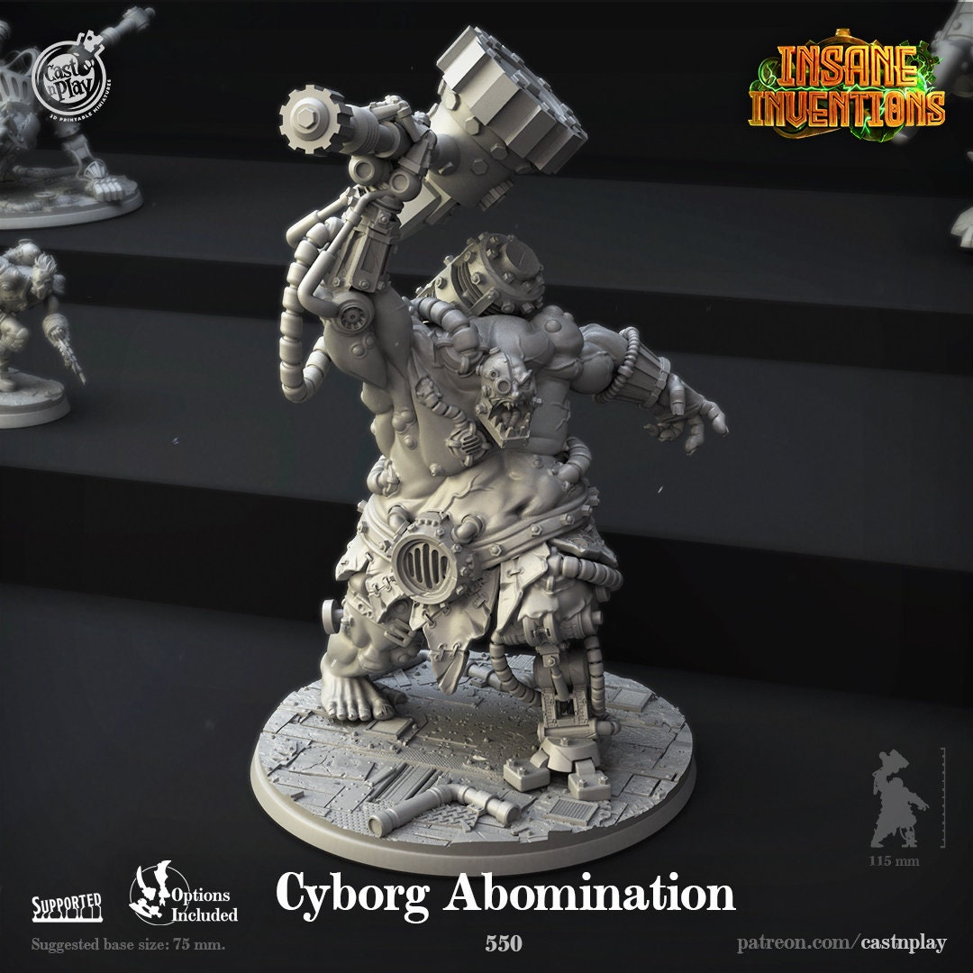 Cyborg Abomination  by Cast N Play (Insane Inventions)