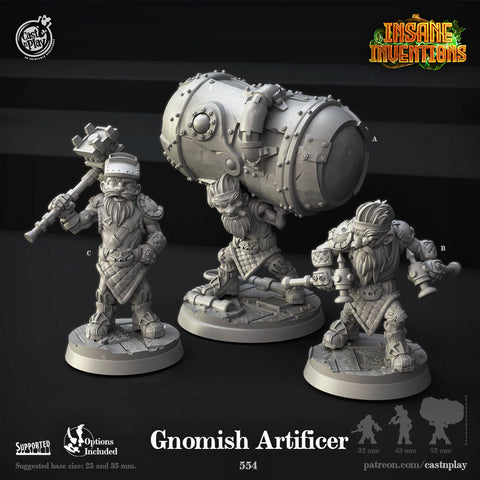 Gnomish Artificers by Cast N Play (Insane Inventions)