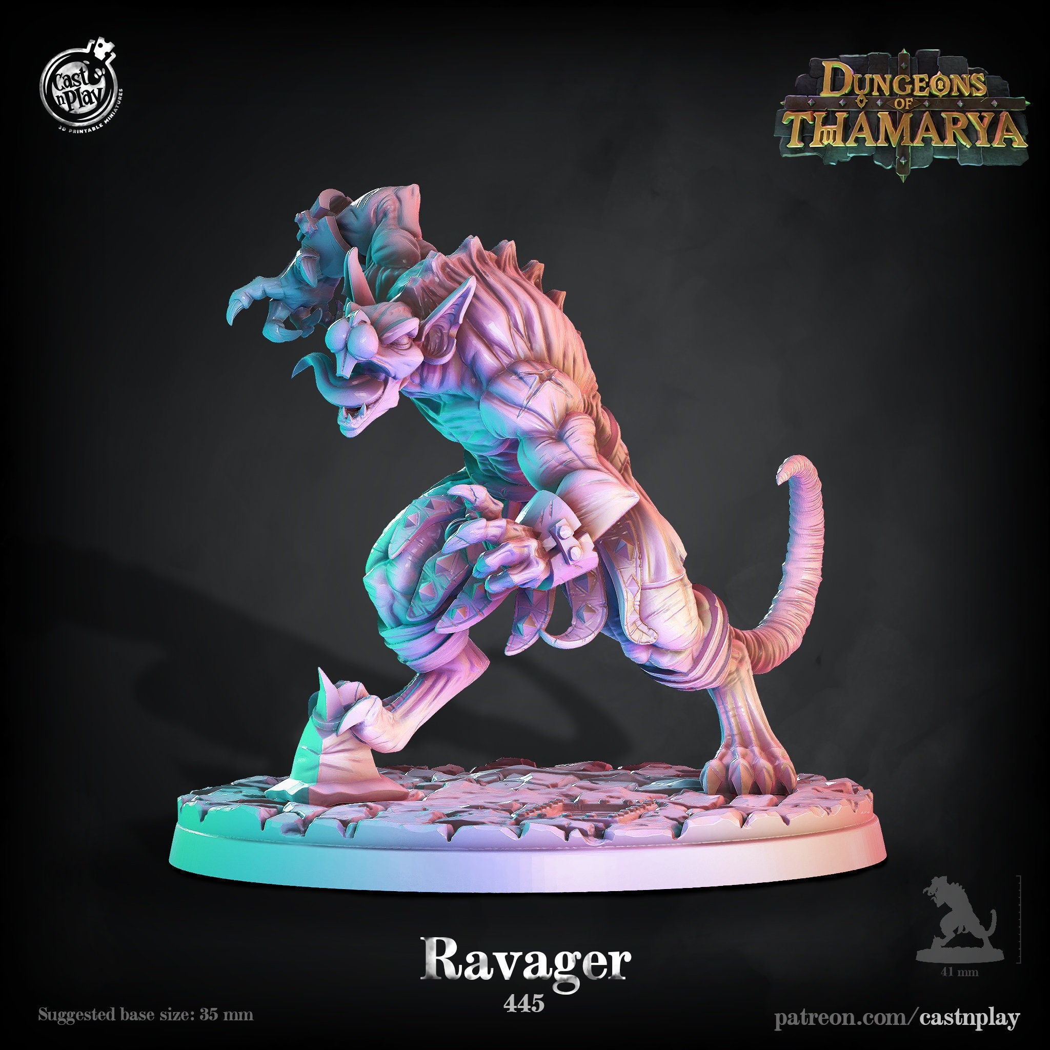 Ravager by Cast N Play (Dungeons of Thamarya)