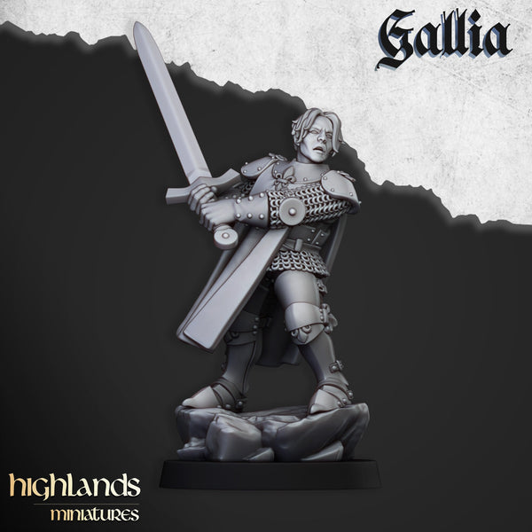 The Baroness of Gallia by Highlands Miniatures