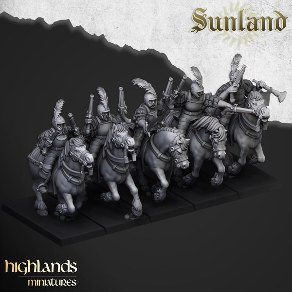 Sunland Pistoleers Unit By Highlands Miniatures