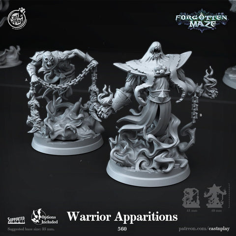Warrior Apparitions by Cast N Play (Forgotten Maze)