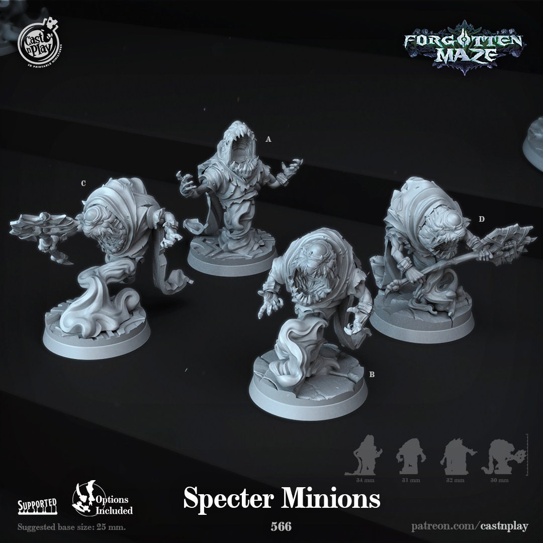 Specter Minions by Cast N Play (Forgotten Maze)