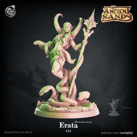 Erata - Elven Sorceress by Cast N Play (On Ancient Sands)